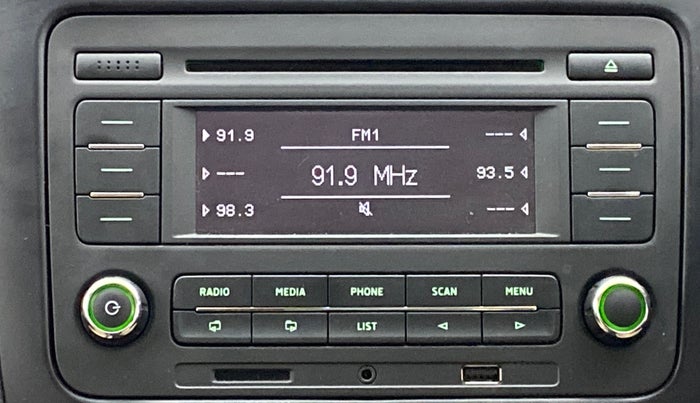 2020 Skoda Rapid ACTIVE 1.0 TSI, Petrol, Manual, 12,876 km, Infotainment System