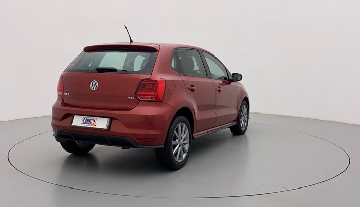 2021 Volkswagen Polo HIGHLINE PLUS 1.0 TSI AT, Petrol, Automatic, 6,018 km, Right Back Diagonal
