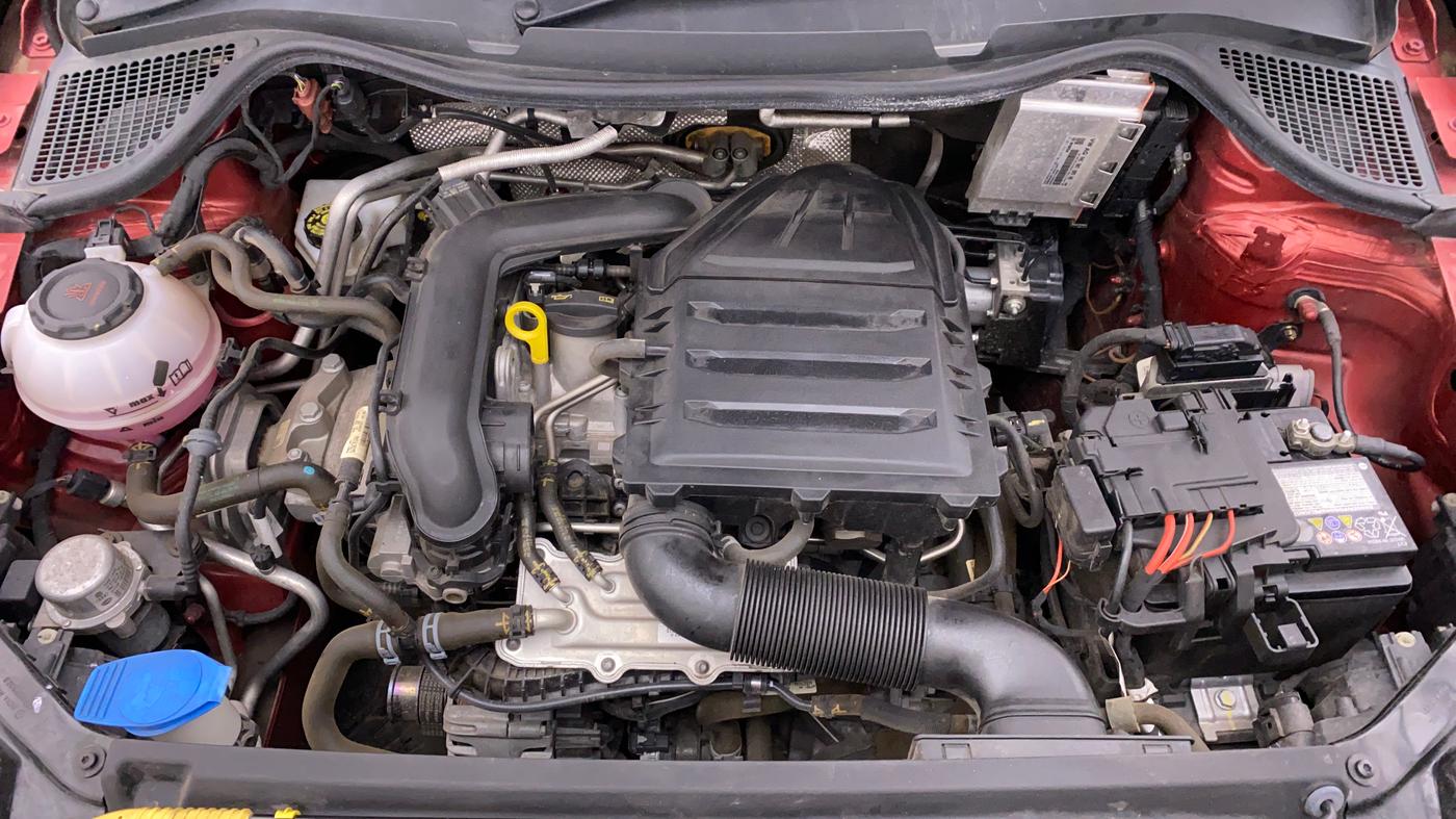 2021 Volkswagen Polo HIGHLINE PLUS 1.0 TSI AT, Petrol, Automatic, 6,018 km, Open Bonet