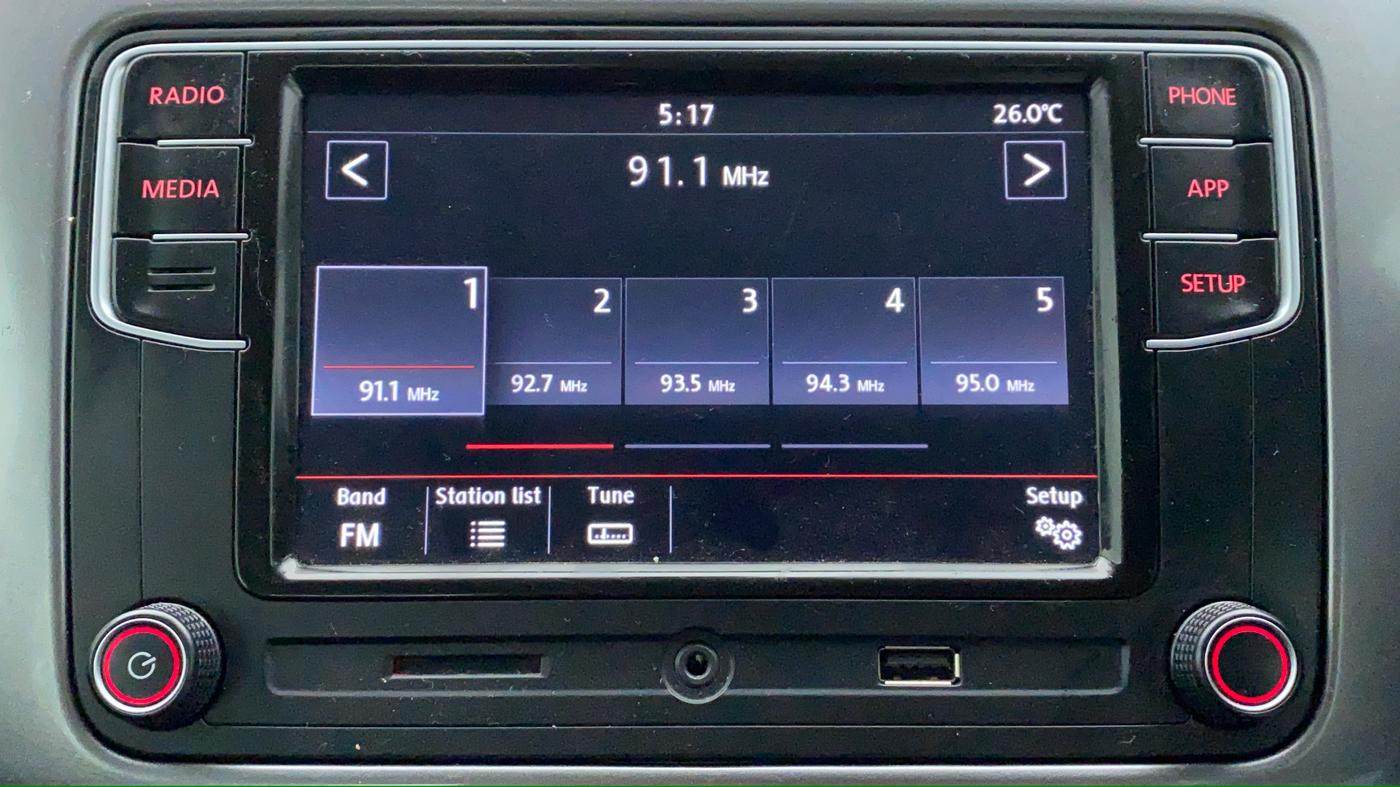 2021 Volkswagen Polo HIGHLINE PLUS 1.0 TSI AT, Petrol, Automatic, 6,018 km, Infotainment System