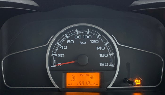 2021 Maruti Alto LXI CNG, CNG, Manual, 15,818 km, Odometer Image