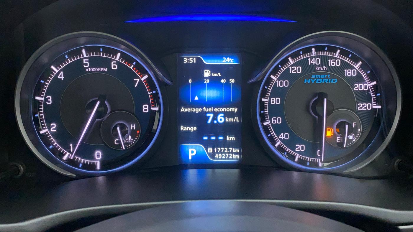 2019 Maruti XL6 ALPHA AT, CNG, Automatic, 49,271 km, Odometer Image