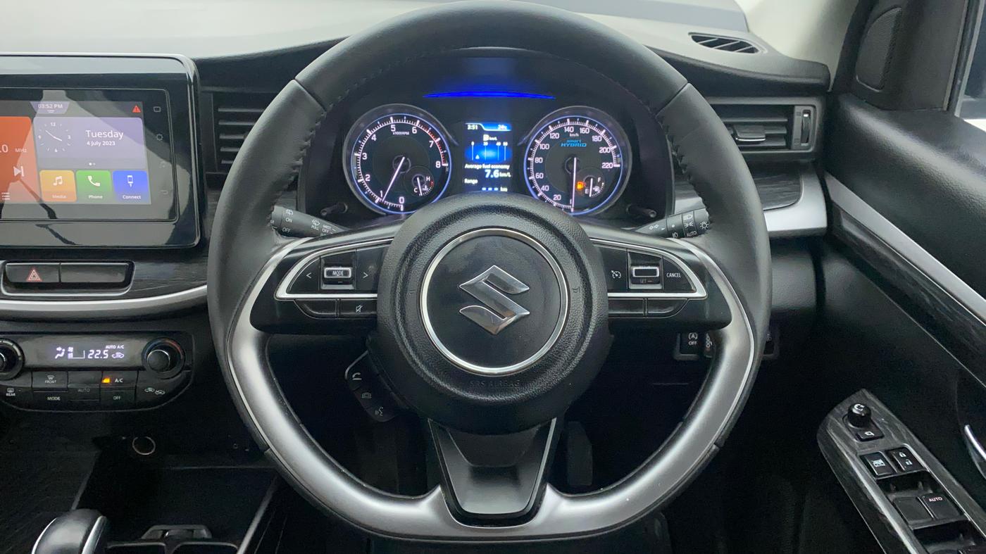 2019 Maruti XL6 ALPHA AT, CNG, Automatic, 49,271 km, Steering Wheel Close Up