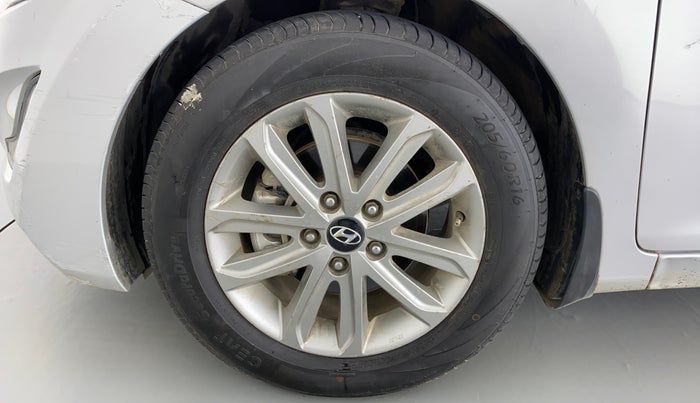 2015 Hyundai New Elantra SX 1.8 AT, Petrol, Automatic, 66,984 km, Left Front Wheel