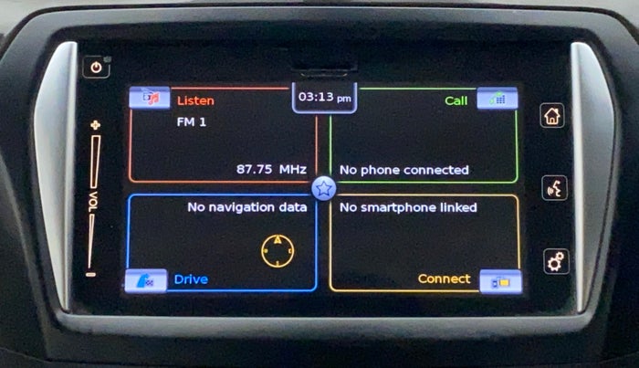 2015 Maruti Ciaz ZXI+, Petrol, Manual, 1,15,379 km, Infotainment System