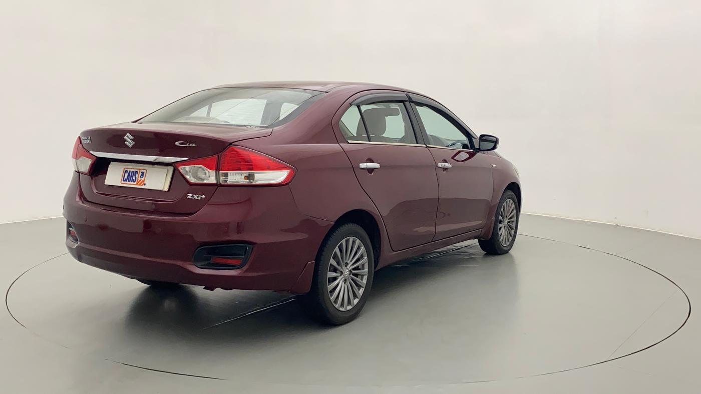 2015 Maruti Ciaz ZXI+, Petrol, Manual, 1,15,379 km, Right Back Diagonal