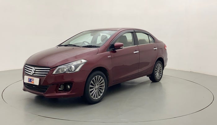 2015 Maruti Ciaz ZXI+, Petrol, Manual, 1,15,379 km, Left Front Diagonal