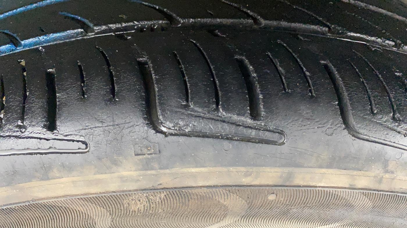 2021 Maruti IGNIS ZETA 1.2, Petrol, Manual, 1,12,107 km, Left Rear Tyre Tread