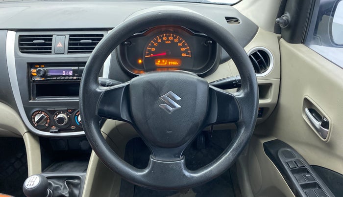 2014 Maruti Celerio VXI d, Petrol, Manual, 97,528 km, Steering Wheel Close Up