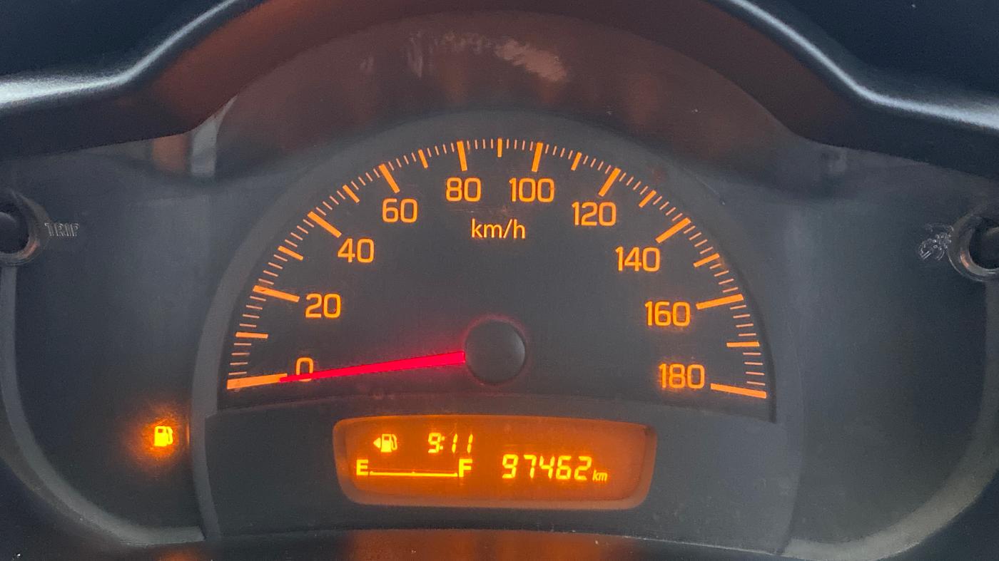 2014 Maruti Celerio VXI d, Petrol, Manual, 97,528 km, Odometer Image