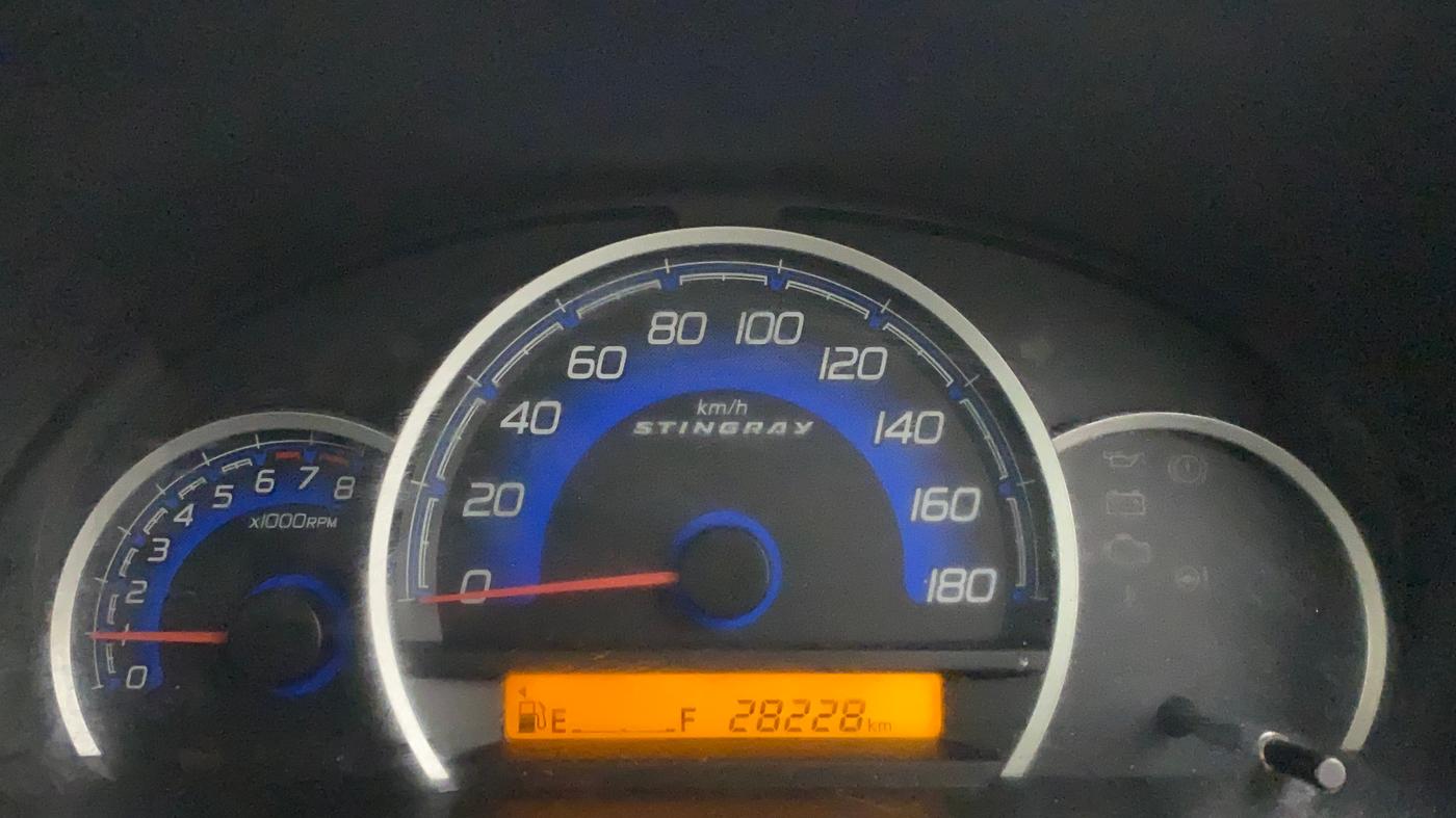 2015 Maruti Wagon R Stingray VXI, Petrol, Manual, 28,862 km, Odometer Image