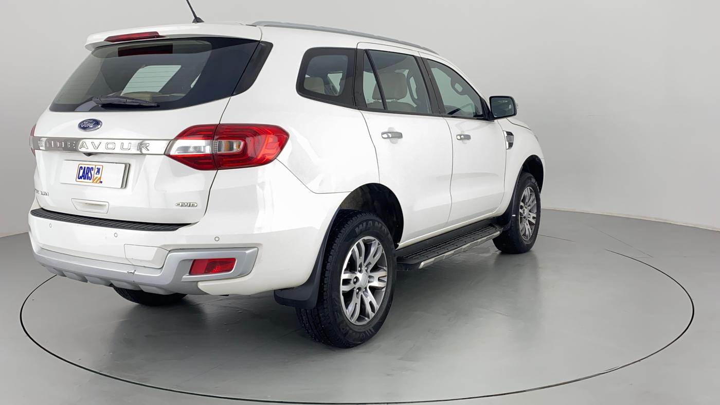 2018 Ford Endeavour 3.2l 4X4 AT Titanium, Diesel, Automatic, 35,286 km, Right Back Diagonal