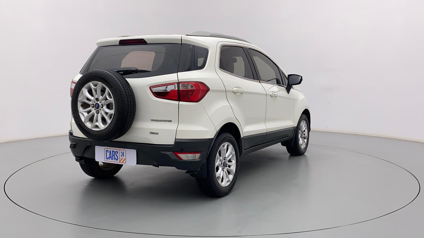 2016 Ford Ecosport TITANIUM 1.5L DIESEL, Diesel, Manual, 97,819 km, Right Back Diagonal