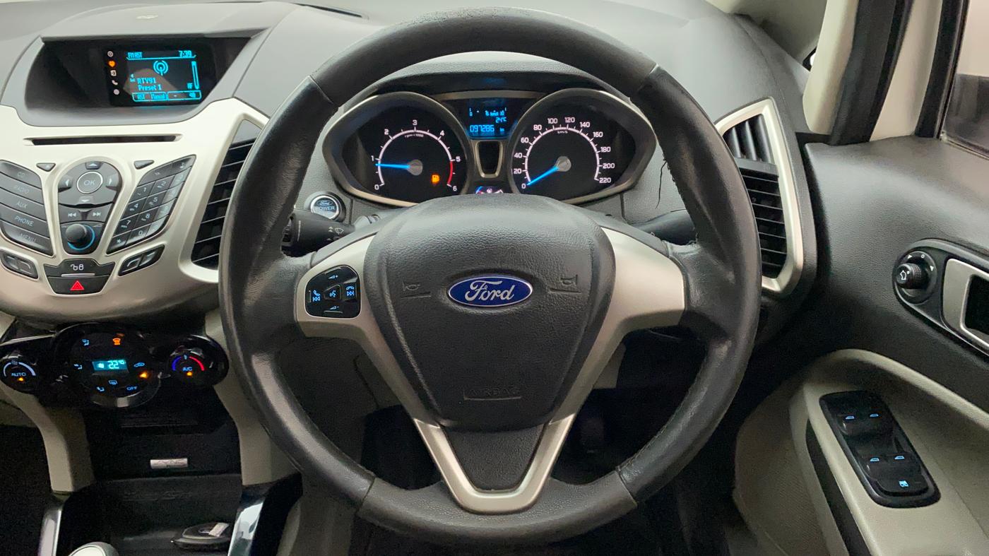 2016 Ford Ecosport TITANIUM 1.5L DIESEL, Diesel, Manual, 97,819 km, Steering Wheel Close Up