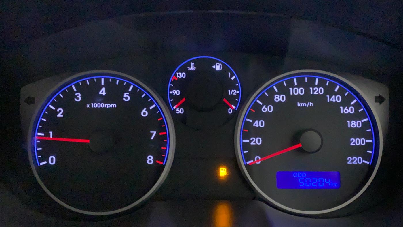 2012 Hyundai i20 SPORTZ 1.2, Petrol, Manual, 50,381 km, Odometer Image