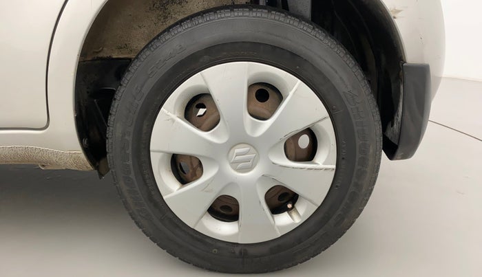 2014 Maruti Ritz VXI, Petrol, Manual, 68,467 km, Left Rear Wheel