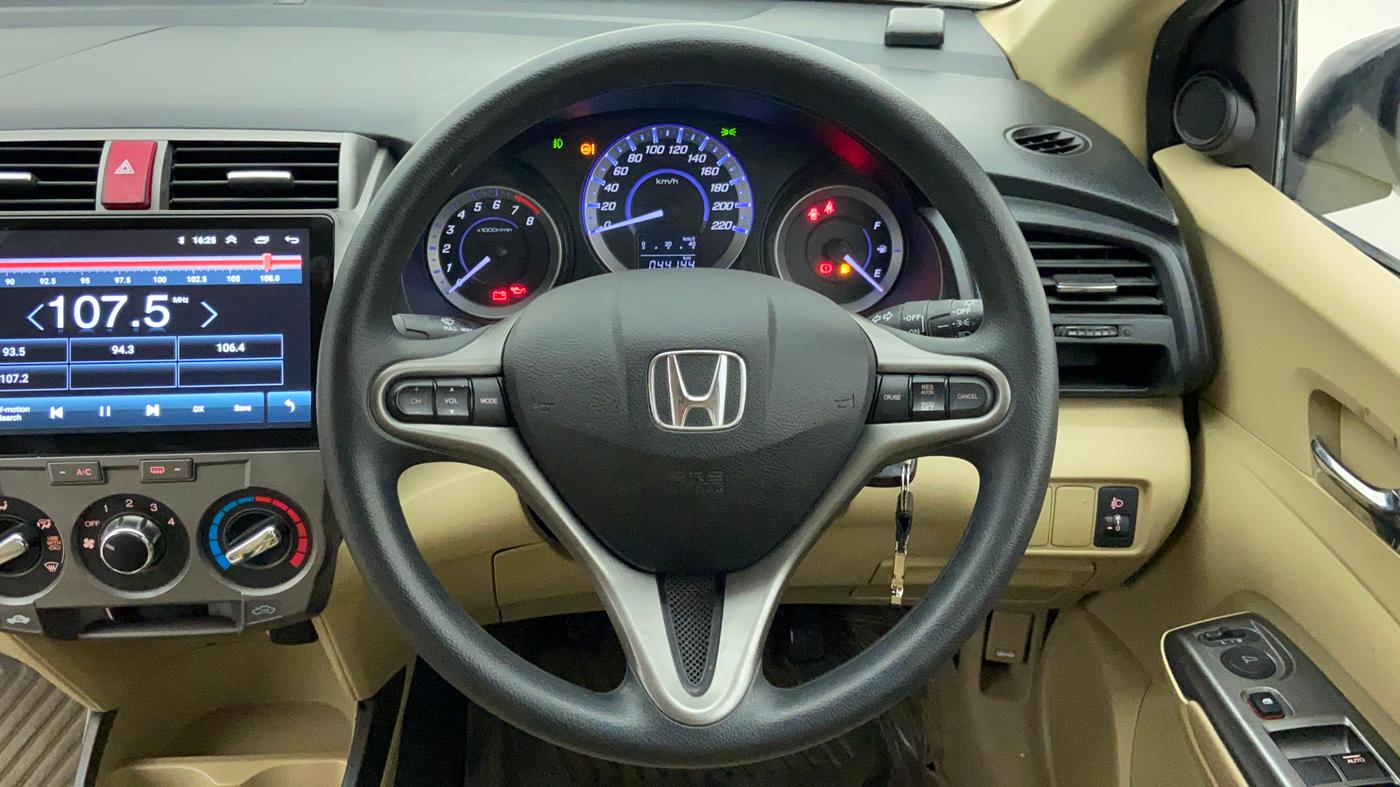 2013 Honda City V MT PETROL, Petrol, Manual, 44,119 km, Steering Wheel Close Up