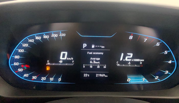 2021 Hyundai NEW I20 ASTA 1.0 GDI TURBO DCT, Petrol, Automatic, 21,968 km, Odometer Image