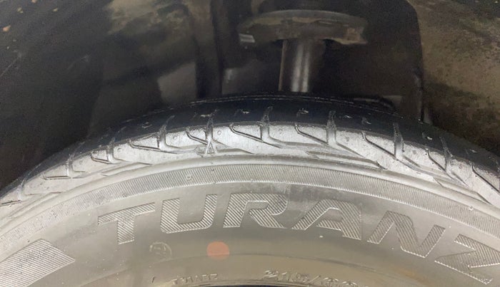 2018 Tata NEXON XZ PLUS DIESEL, Diesel, Manual, 71,026 km, Left Front Tyre Tread