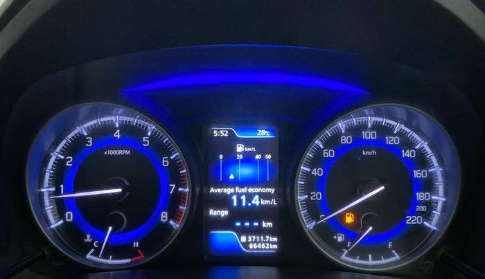 2017 Maruti Baleno ZETA PETROL 1.2, Petrol, Manual, 66,603 km, Odometer Image