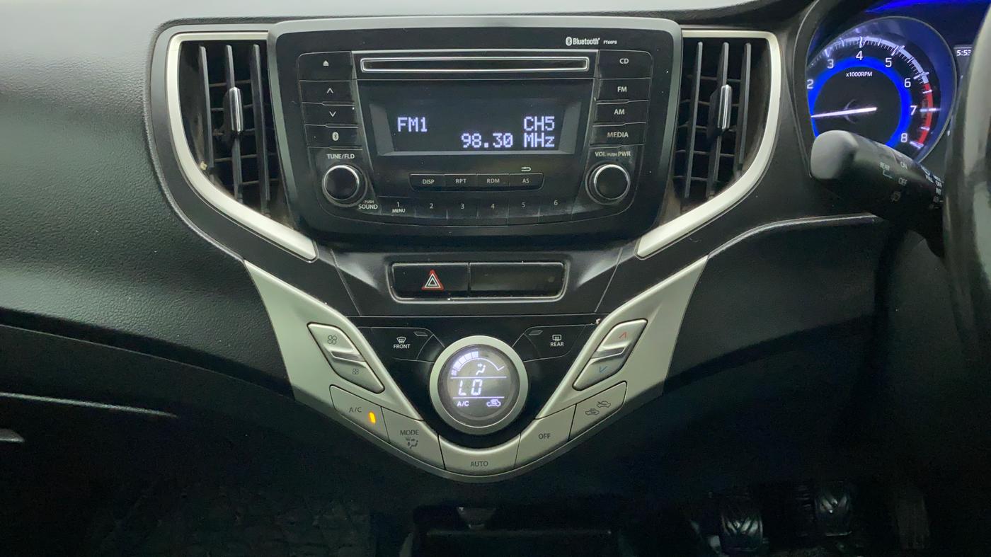 2017 Maruti Baleno ZETA PETROL 1.2, Petrol, Manual, 66,603 km, Air Conditioner