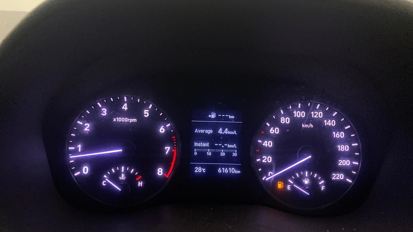 2017 Hyundai Verna 1.6 VTVT SX O, Petrol, Manual, 61,610 km, Odometer Image