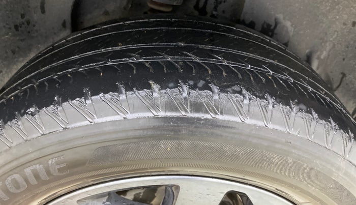 2022 Tata Harrier XZA PLUS 2.0L, Diesel, Automatic, 89,355 km, Left Rear Tyre Tread