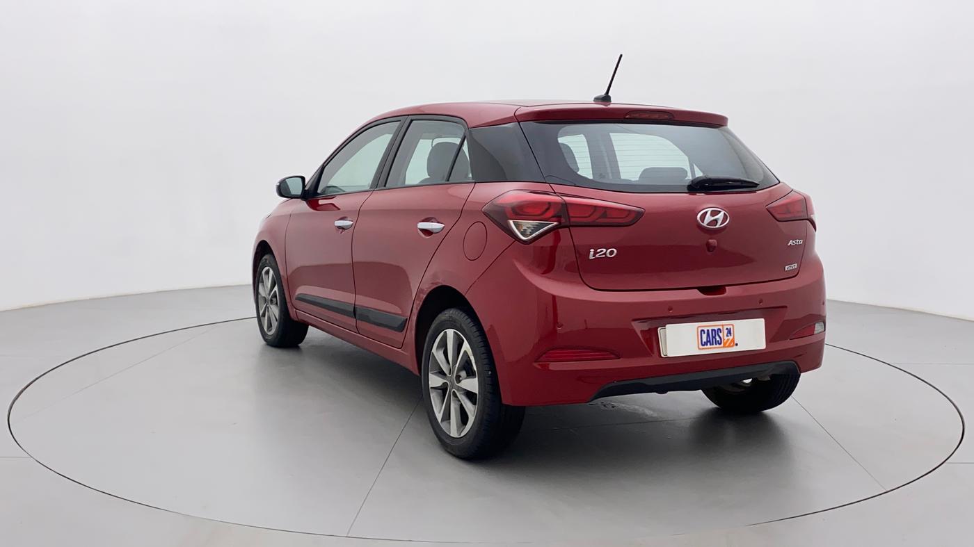 2016 Hyundai Elite i20 ASTA 1.2, Petrol, Manual, 17,389 km, Left Back Diagonal