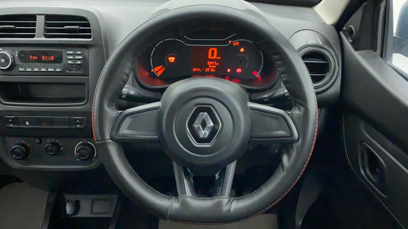 2020 Renault Kwid RXL, Petrol, Manual, 8,847 km, Steering Wheel Close Up