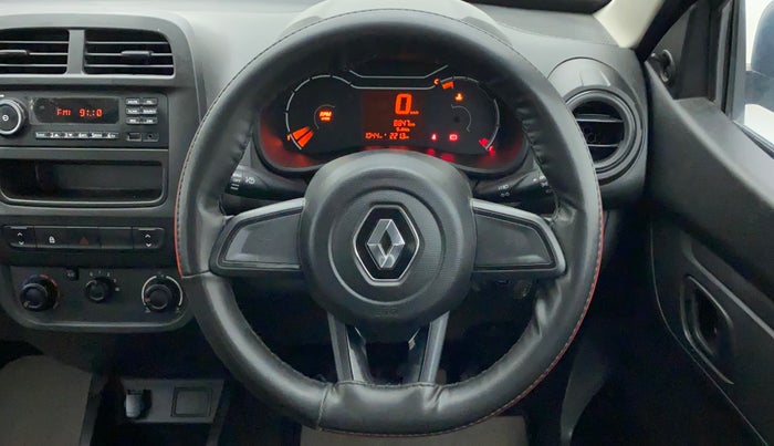 2020 Renault Kwid RXL, Petrol, Manual, 8,847 km, Steering Wheel Close Up
