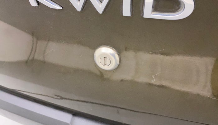 2020 Renault Kwid RXL, Petrol, Manual, 8,847 km, Lock system - Boot door not opening through lever