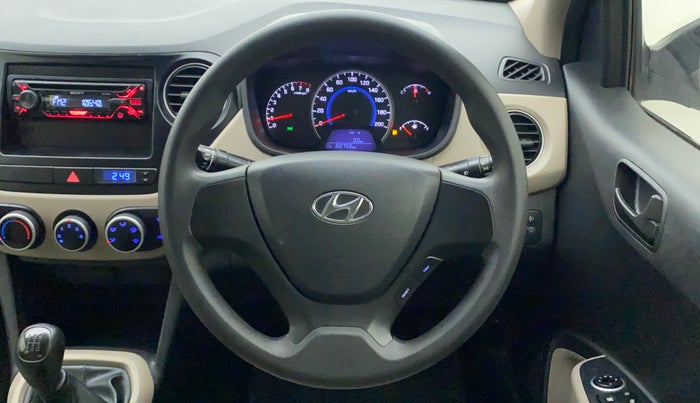 2016 Hyundai Grand i10 MAGNA 1.2 KAPPA VTVT, Petrol, Manual, 22,836 km, Steering Wheel Close Up