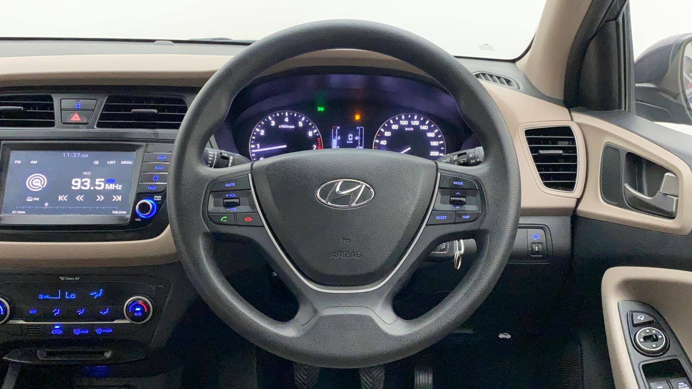 2017 Hyundai Elite i20 ASTA 1.2, Petrol, Manual, 14,694 km, Steering Wheel Close Up