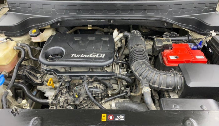 2021 KIA SONET HTX 1.0 IMT, Petrol, Manual, 20,671 km, Engine View