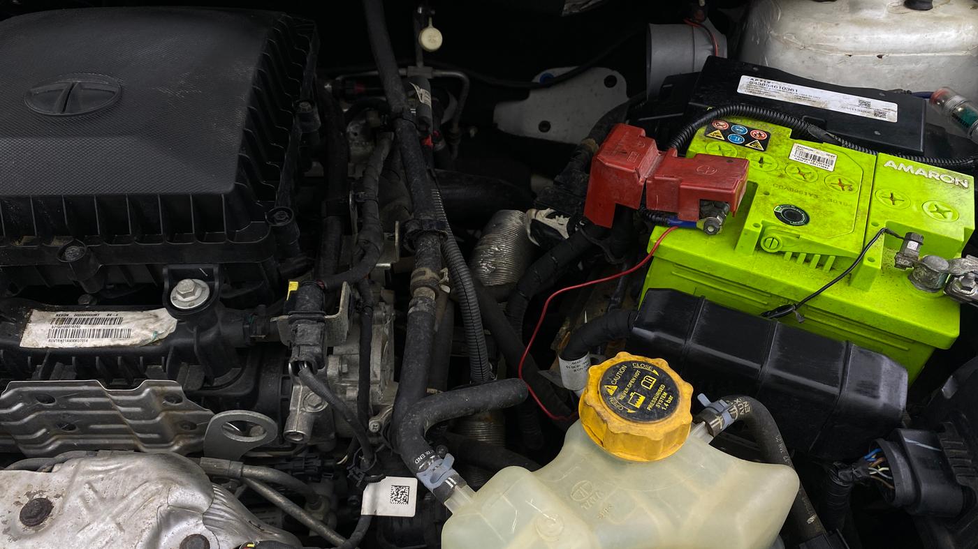 2023 Tata NEXON XE PETROL, Petrol, Manual, 26,542 km, Engine View - Left