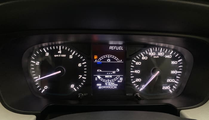 2023 Tata PUNCH PURE MT, Petrol, Manual, 41,686 km, Odometer Image
