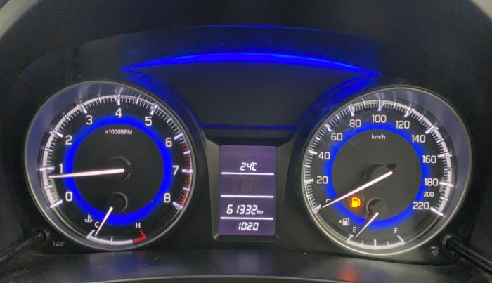 2018 Maruti Baleno DELTA PETROL 1.2, Petrol, Manual, 61,296 km, Odometer Image