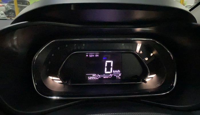 2021 Tata NEXON XZ PLUS PETROL, Petrol, Manual, 58,973 km, Odometer Image