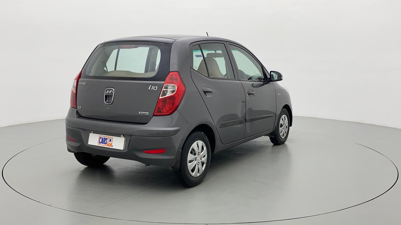2012 Hyundai i10 MAGNA 1.2 KAPPA2, Petrol, Manual, 39,140 km, Right Back Diagonal