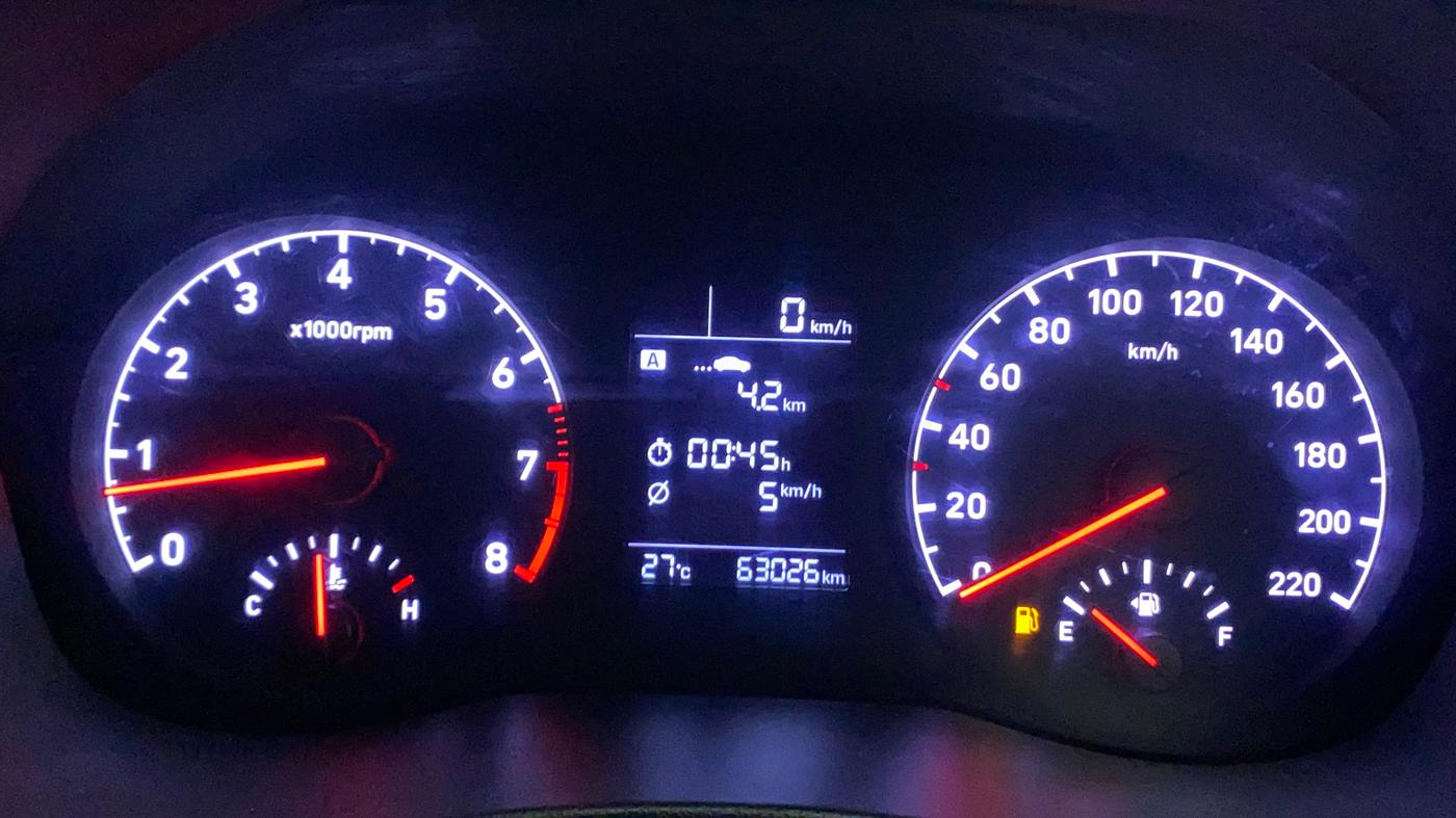 2018 Hyundai Verna 1.6 VTVT SX, Petrol, Manual, 63,194 km, Odometer Image