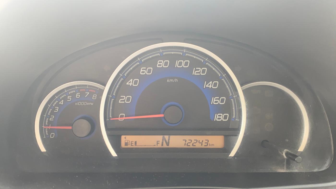 2017 Maruti Wagon R 1.0 VXI AMT, CNG, Automatic, 72,197 km, Odometer Image