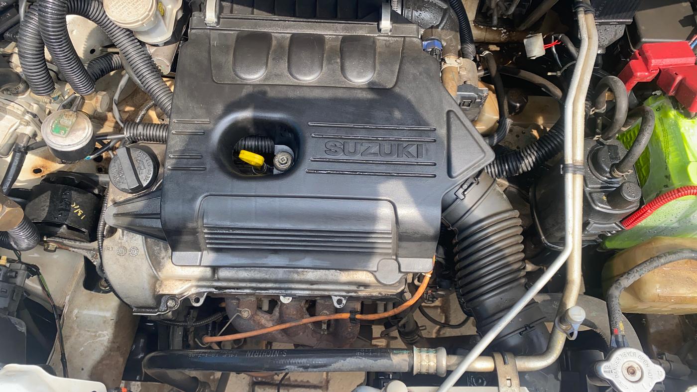 2017 Maruti Wagon R 1.0 VXI AMT, CNG, Automatic, 72,197 km, Engine View
