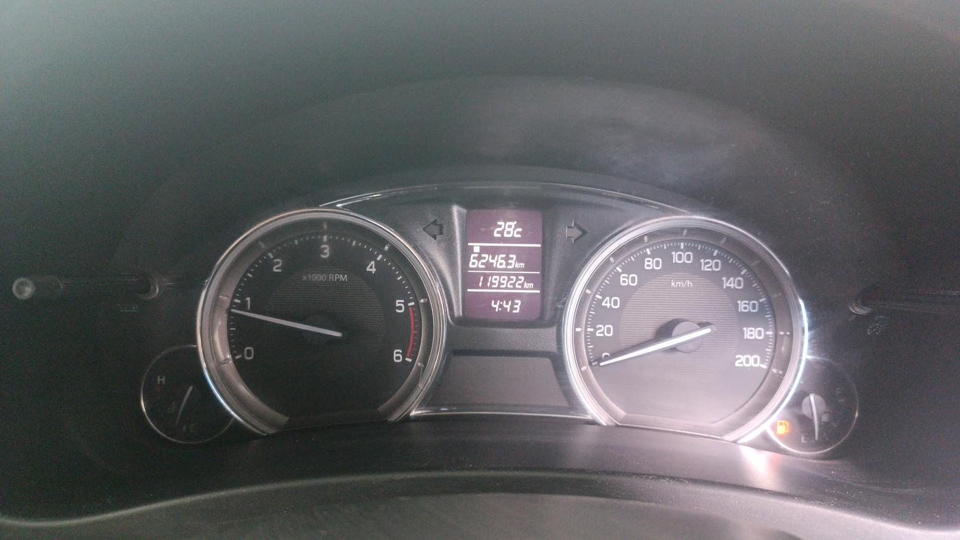 2015 Maruti Ciaz VDI +, Diesel, Manual, 1,19,921 km, Odometer Image