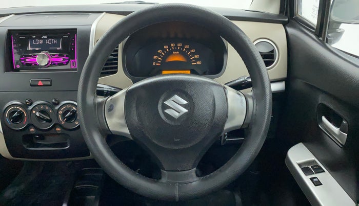 2016 Maruti Wagon R 1.0 LXI CNG, CNG, Manual, 95,299 km, Steering Wheel Close Up
