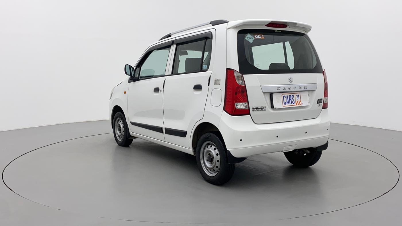 2016 Maruti Wagon R 1.0 LXI CNG, CNG, Manual, 95,299 km, Left Back Diagonal
