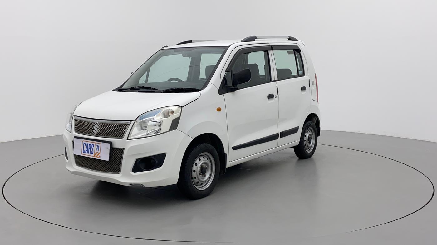 2016 Maruti Wagon R 1.0 LXI CNG, CNG, Manual, 95,299 km, Left Front Diagonal