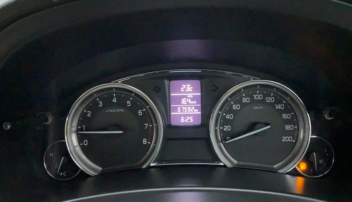 2016 Maruti Ciaz ZXI, Petrol, Manual, 57,653 km, Odometer Image