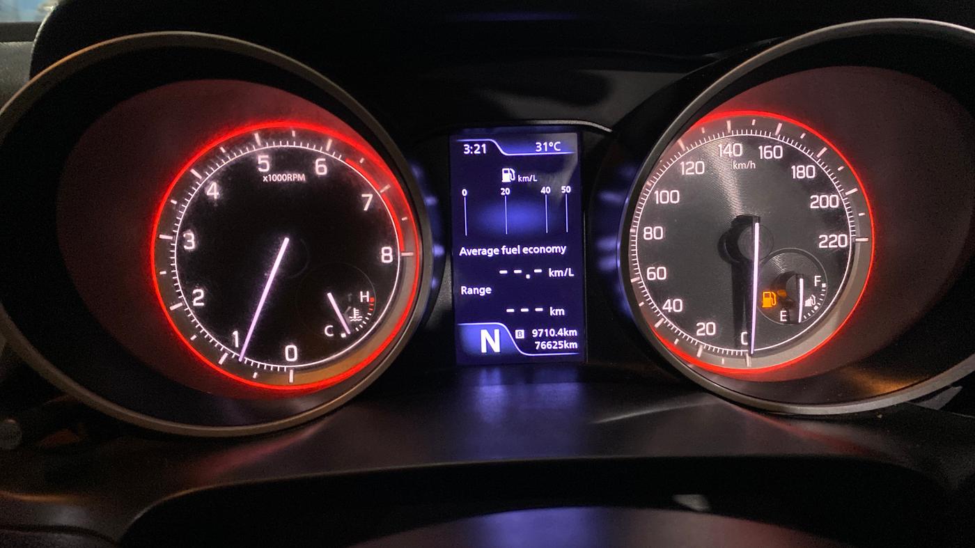 2021 Maruti Swift ZXI PLUS AMT, Petrol, Automatic, 76,604 km, Odometer Image