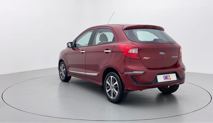 2020 Ford New Figo 1.2 TITANIUM, Petrol, Manual, 7,760 km, Left Back Diagonal (45- Degree) View