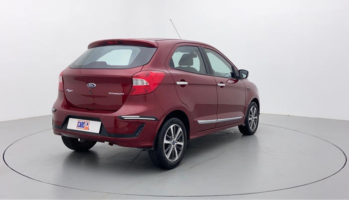 2020 Ford New Figo 1.2 TITANIUM, Petrol, Manual, 7,760 km, Right Back Diagonal (45- Degree) View
